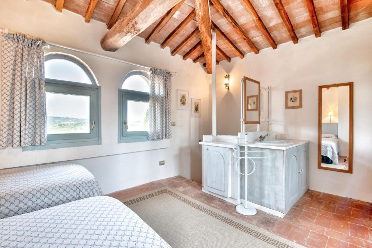 Appartamenti Villa La Fonte 圣吉米纳诺 外观 照片