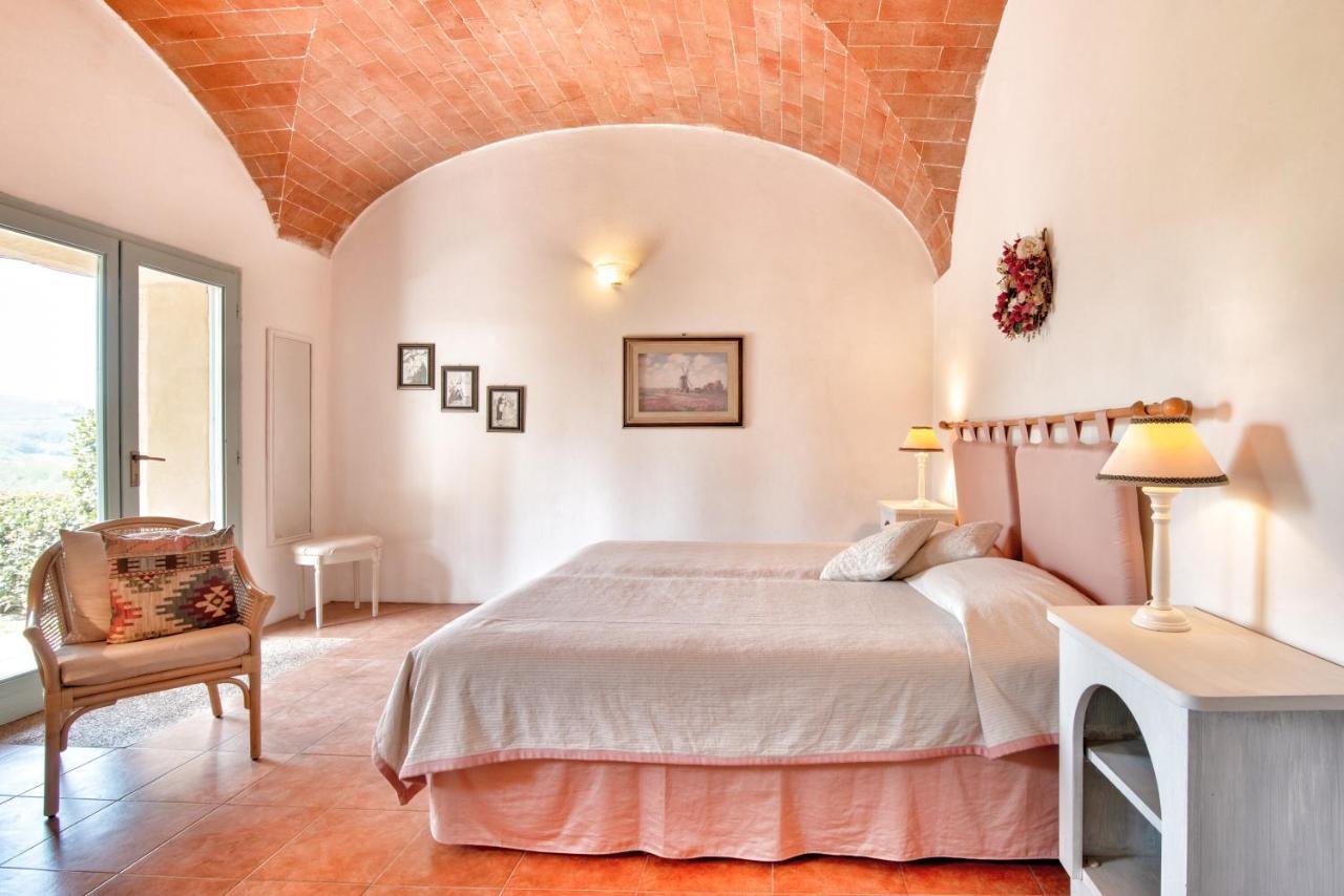 Appartamenti Villa La Fonte 圣吉米纳诺 外观 照片