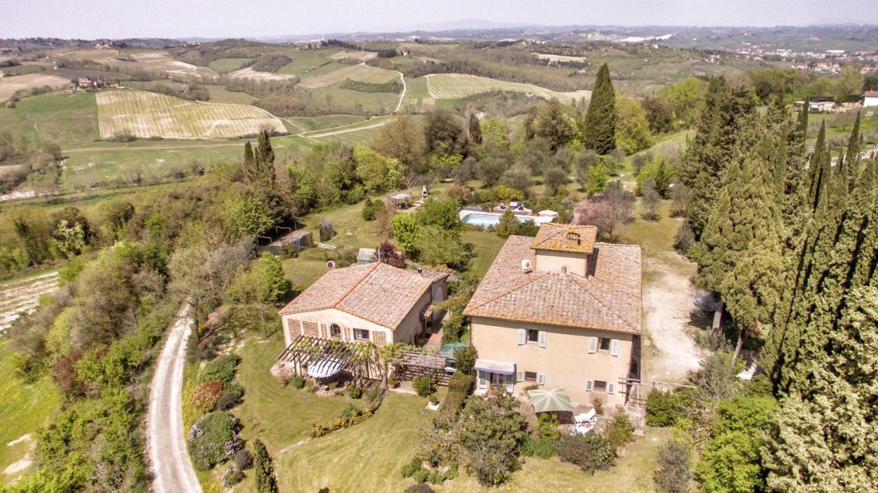 Appartamenti Villa La Fonte 圣吉米纳诺 外观 照片