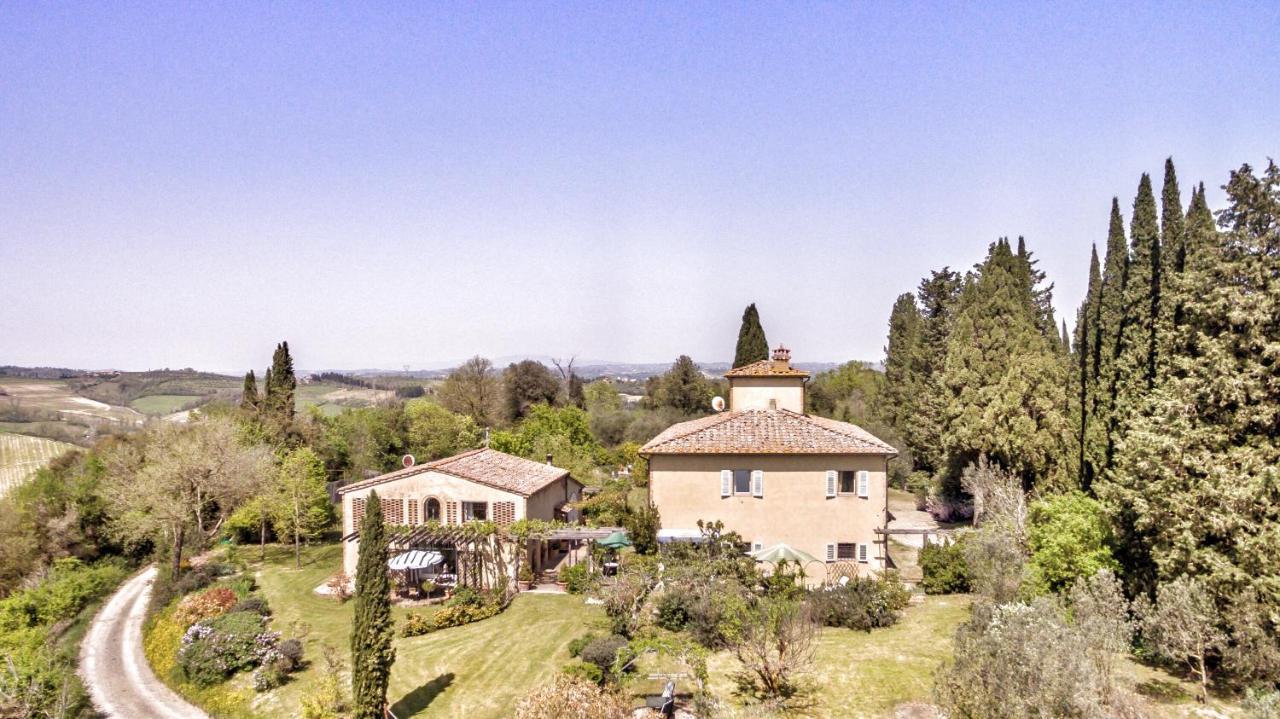 Appartamenti Villa La Fonte 圣吉米纳诺 外观 照片